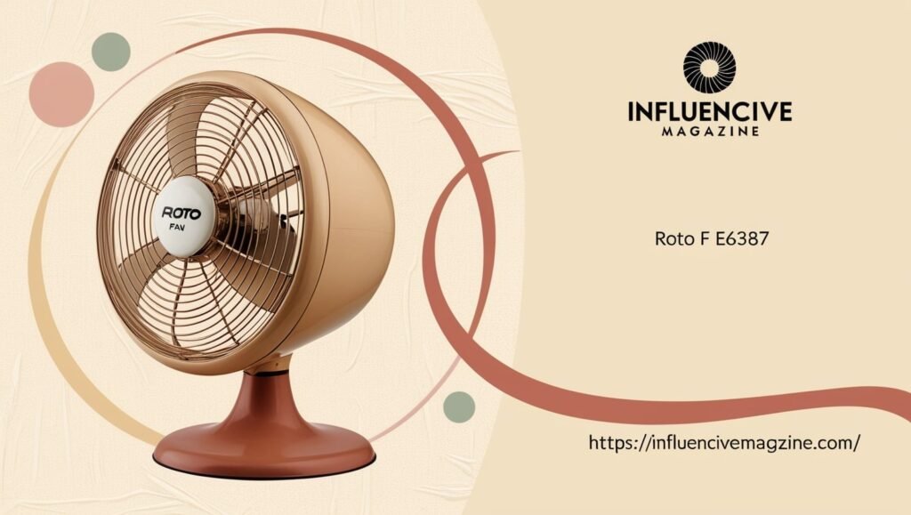 Light Fan Roto F E6387 Manual