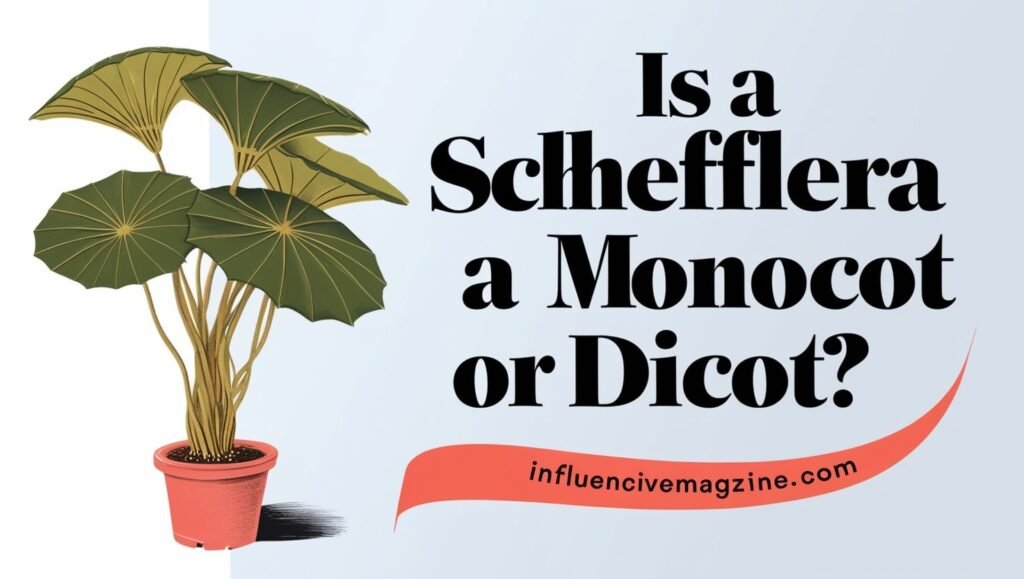 Is a Schefflera a Monocot or Dicot