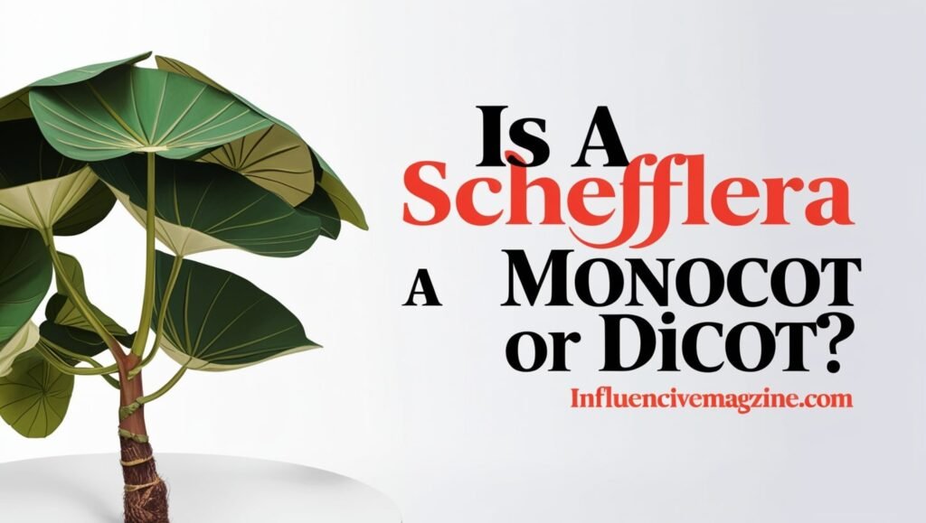 Is a Schefflera a Monocot or Dicot