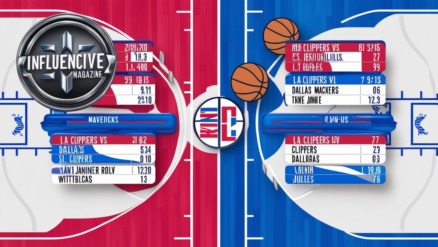 Clippers vs Dallas Mavericks Match Player Stats