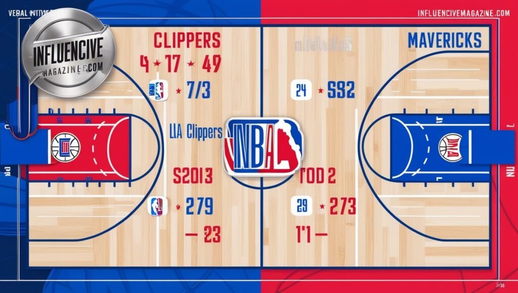 Clippers vs Dallas Mavericks Match Player Stats