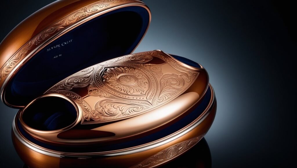 Silver Crest Bronze Humidor Model 450-91
