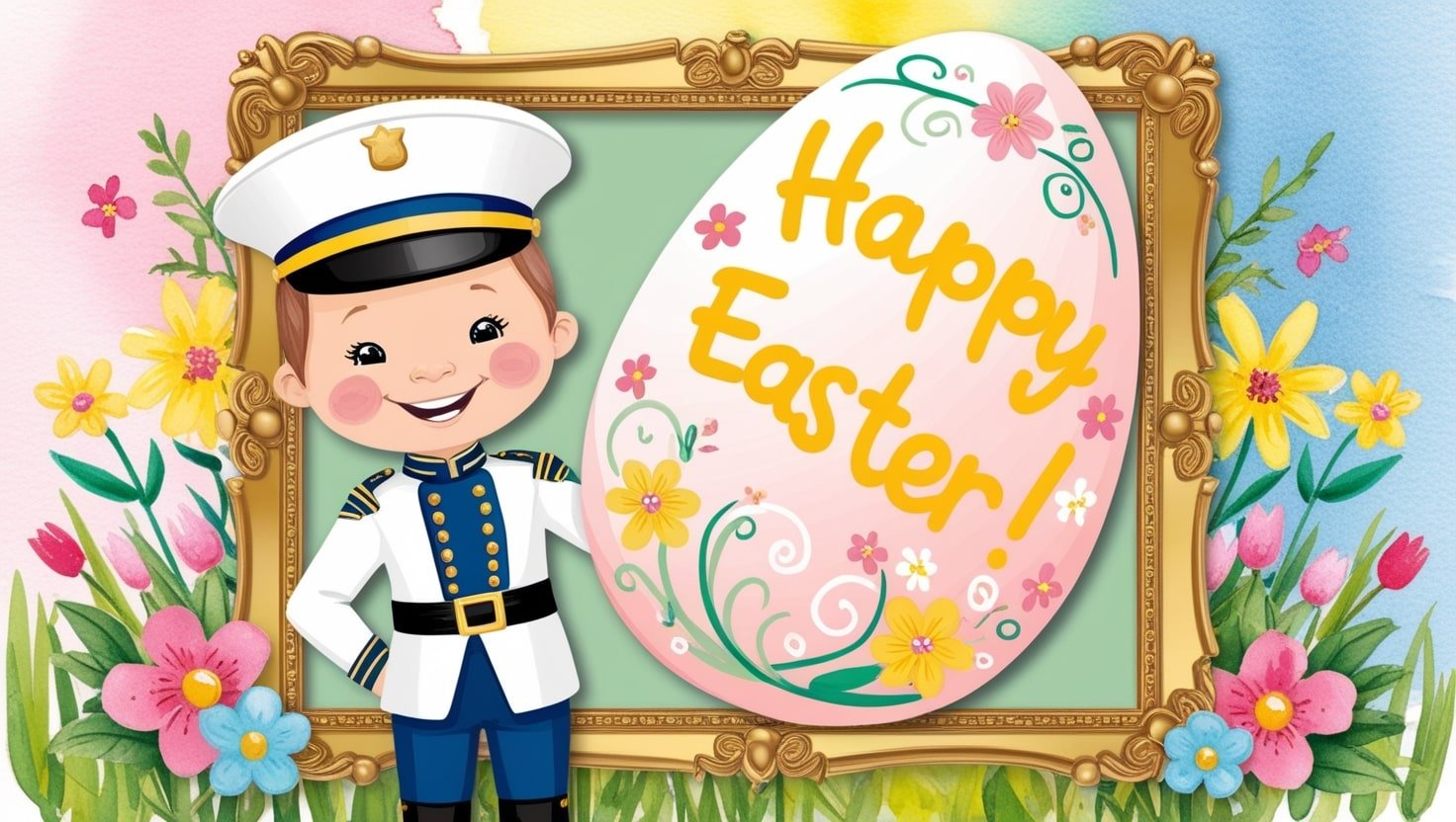 Designer Greetings M H GC Holder Juvenile General Easter Card